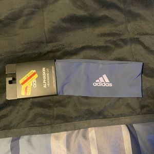 Grey adidas headband